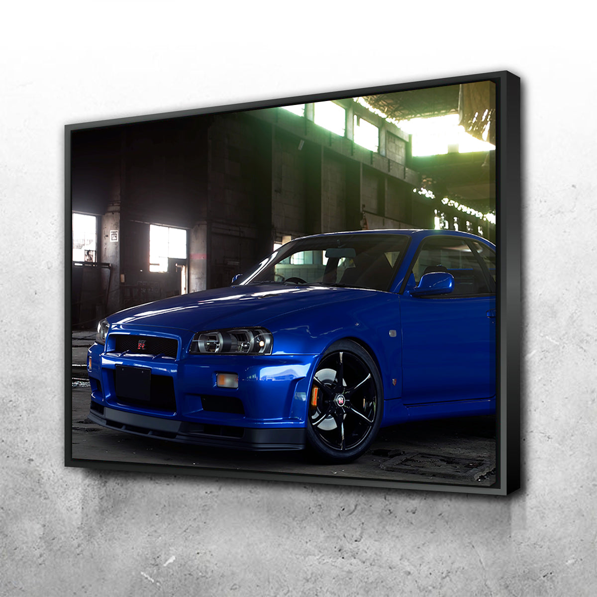 R34 Warehouse Wall Art