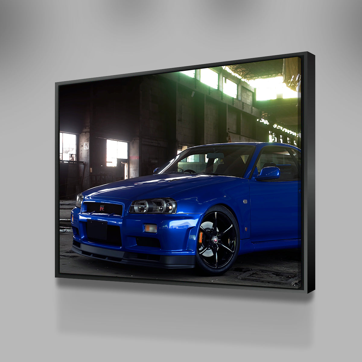 R34 Warehouse Wall Art