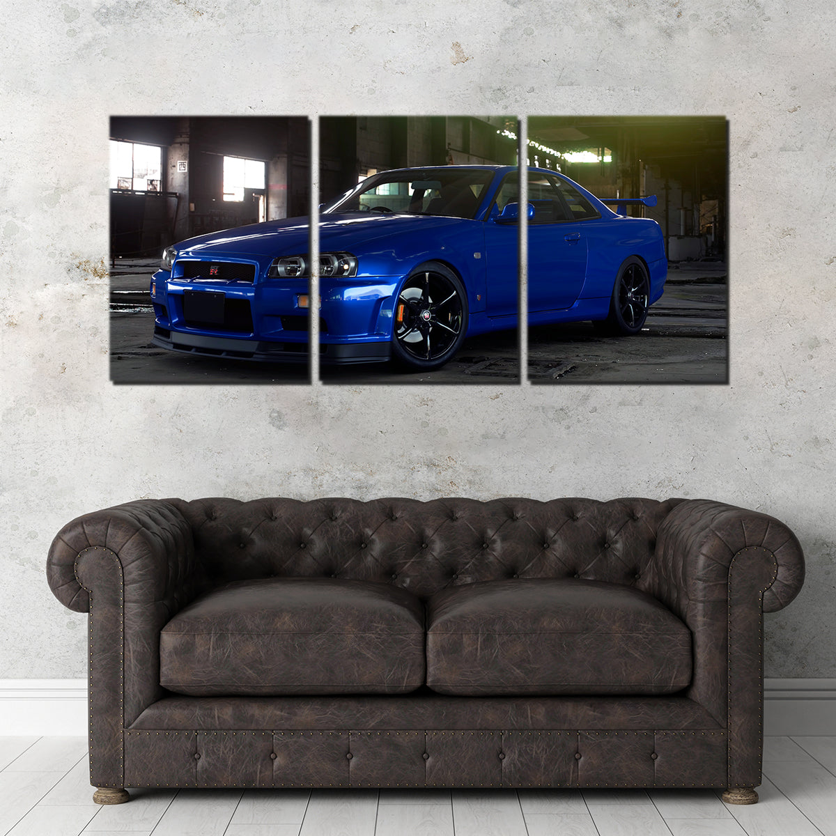 R34 Warehouse Wall Art