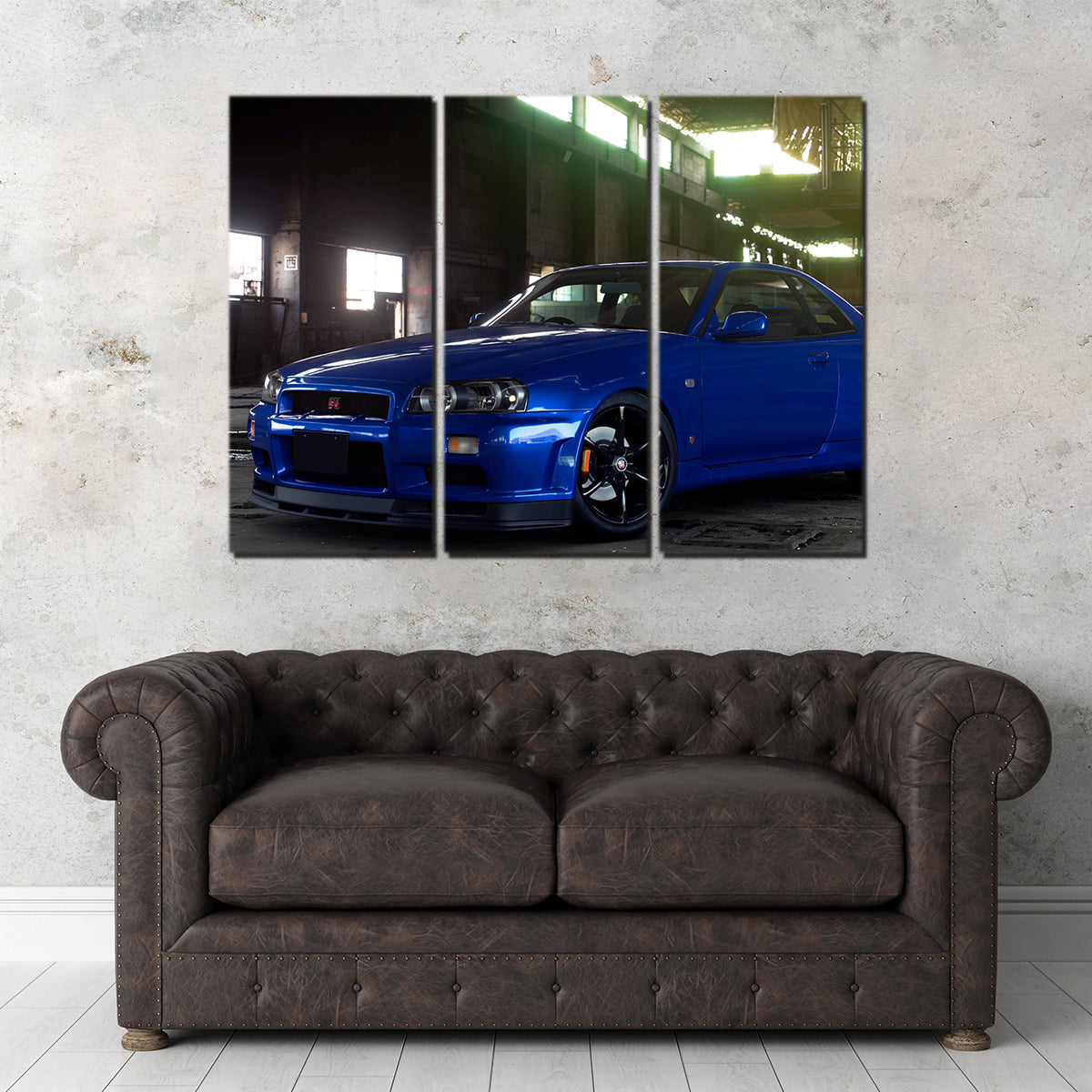 R34 Warehouse Wall Art