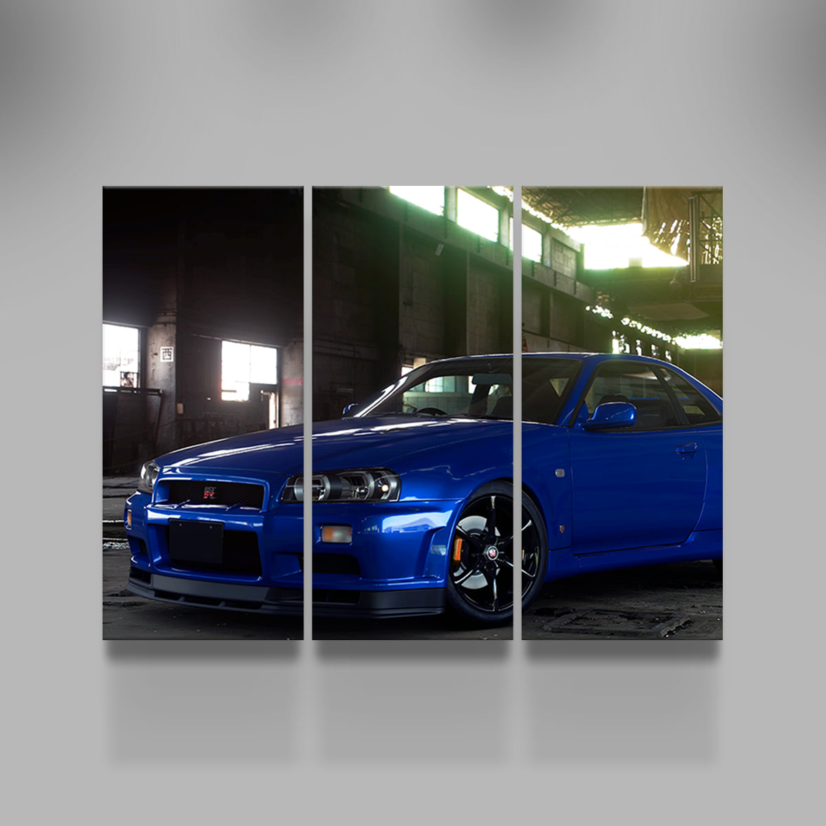 R34 Warehouse Wall Art