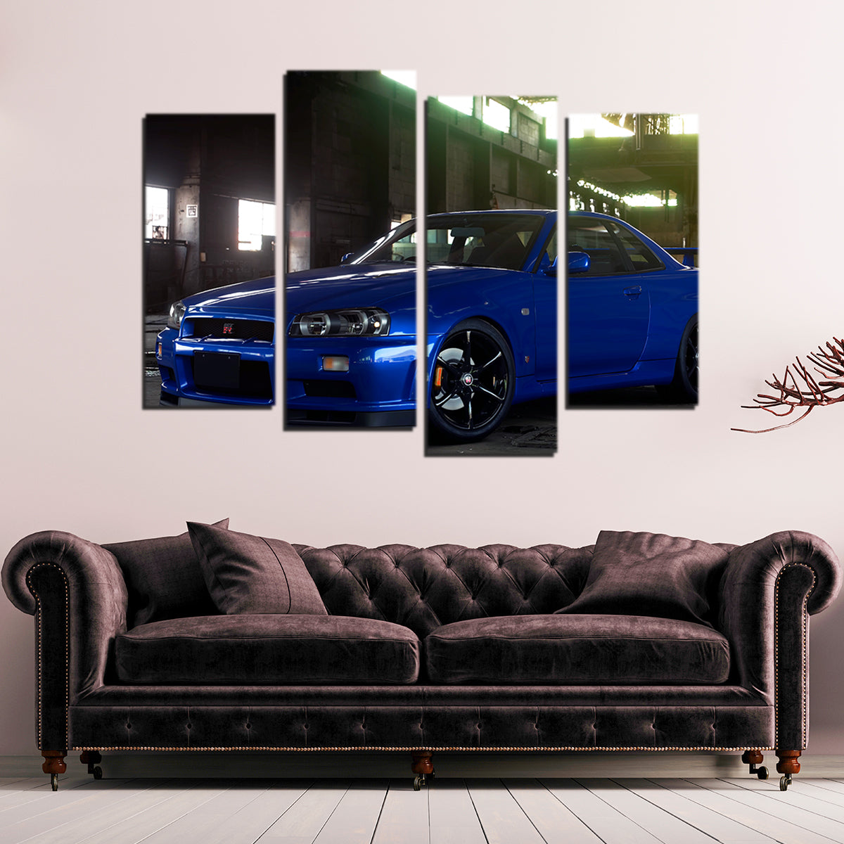 R34 Warehouse Wall Art