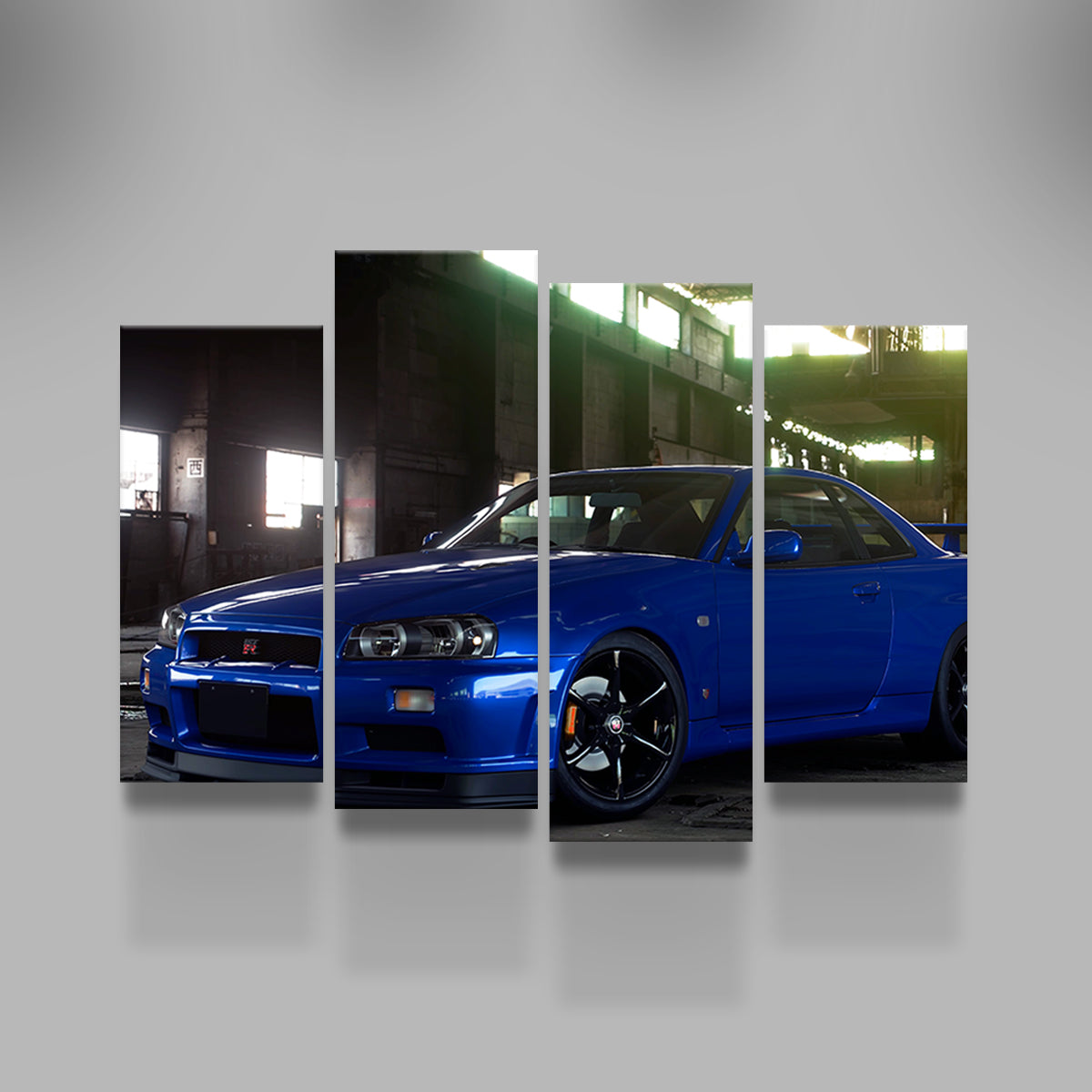 R34 Warehouse Wall Art