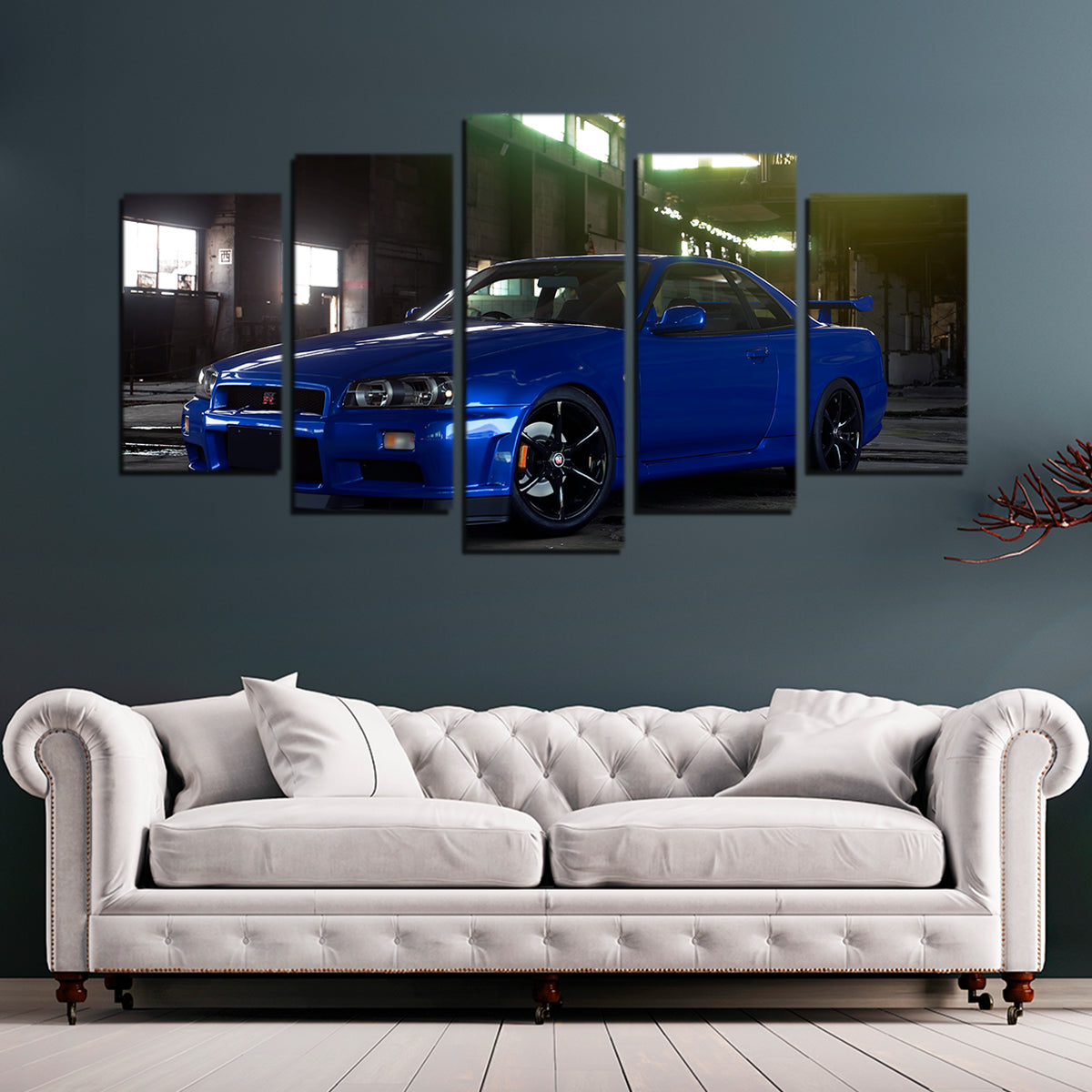 R34 Warehouse Wall Art
