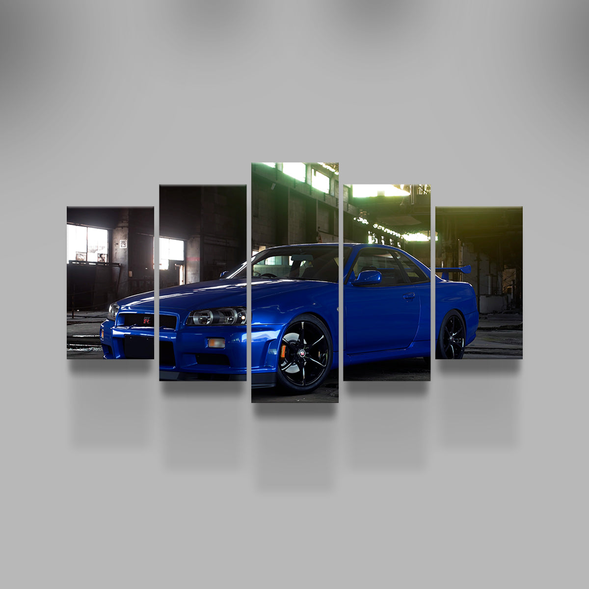R34 Warehouse Wall Art