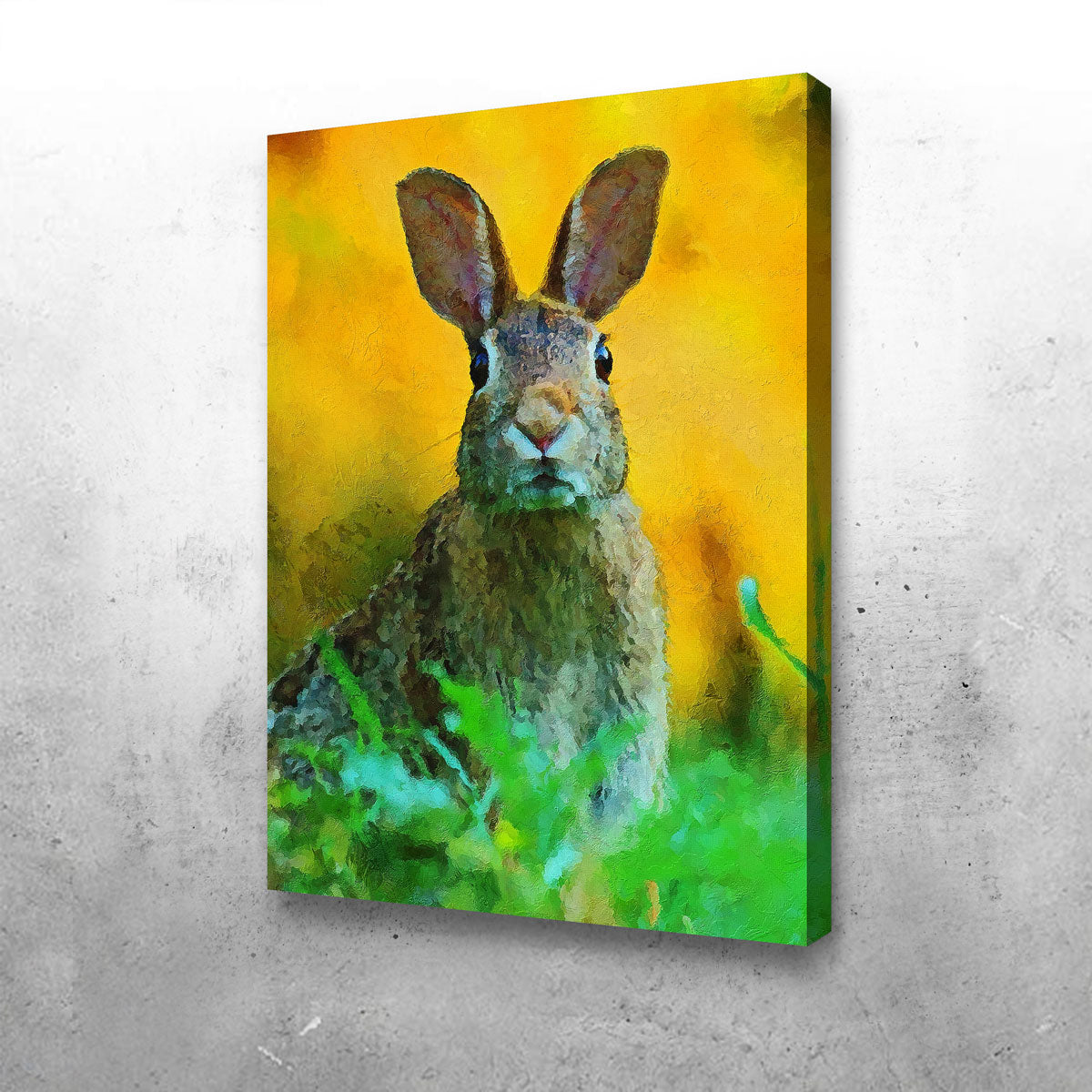 Rabbit Painting Wall Art