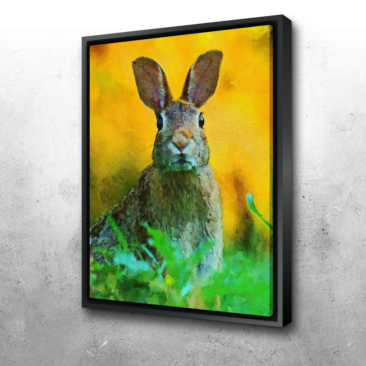 Rabbit Painting Wall Art