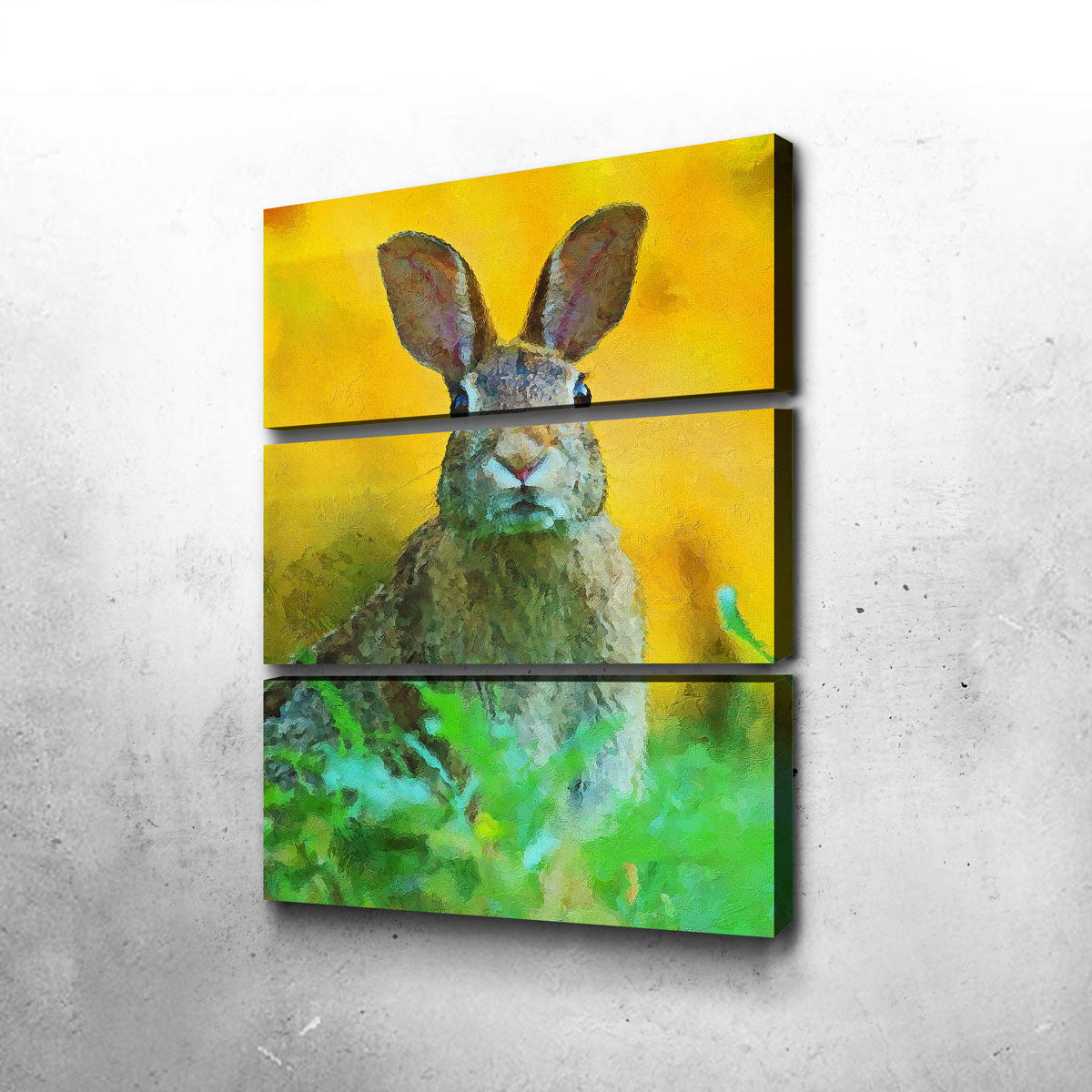 Rabbit Painting Wall Art