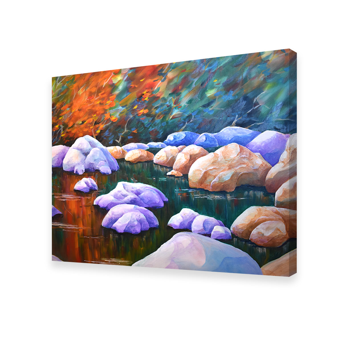 River's Quiet Moment Wall Art