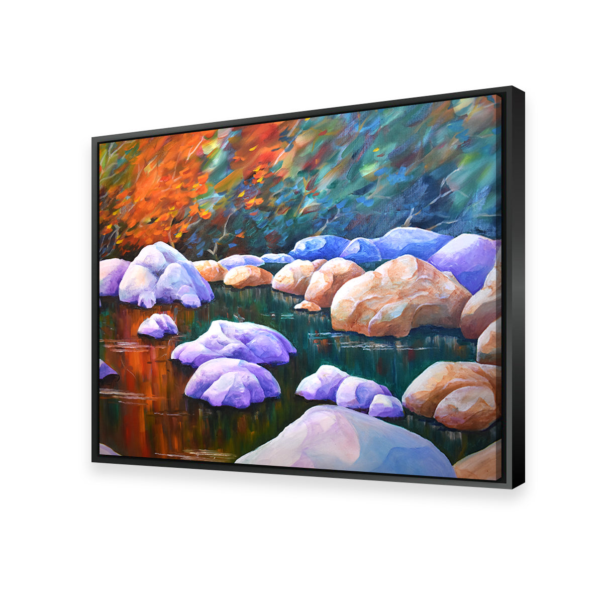 River's Quiet Moment Wall Art