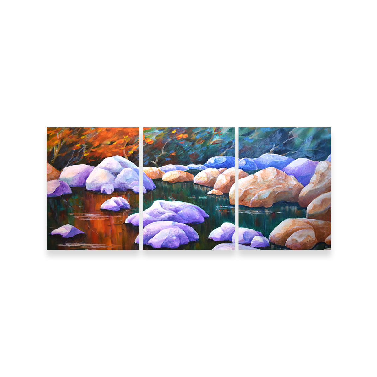 River's Quiet Moment Wall Art