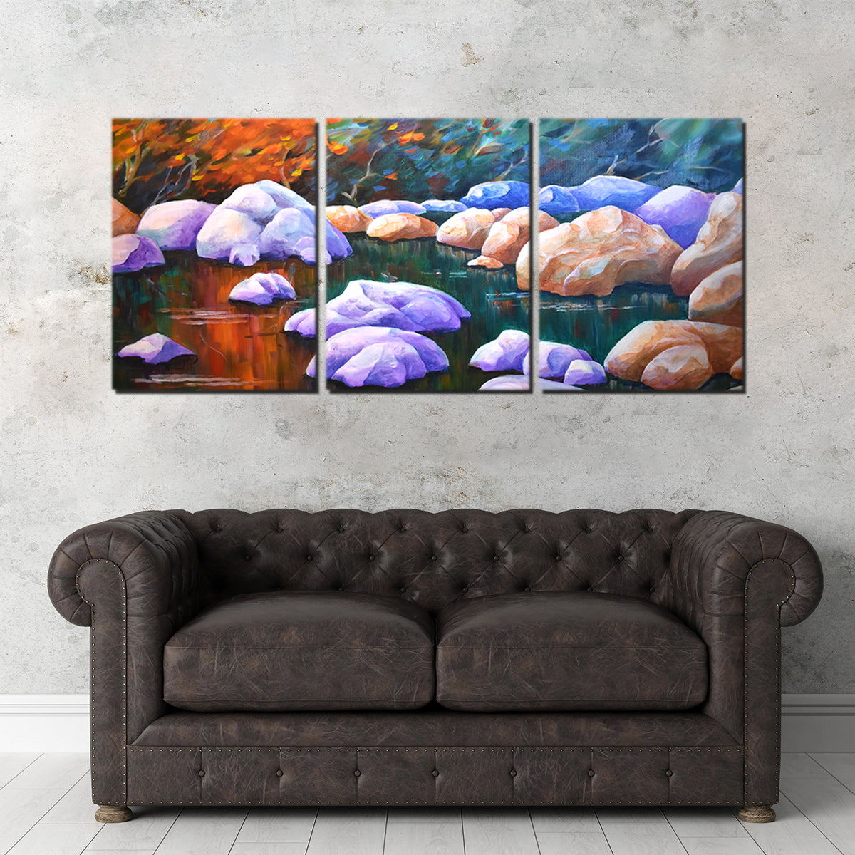 River's Quiet Moment Wall Art