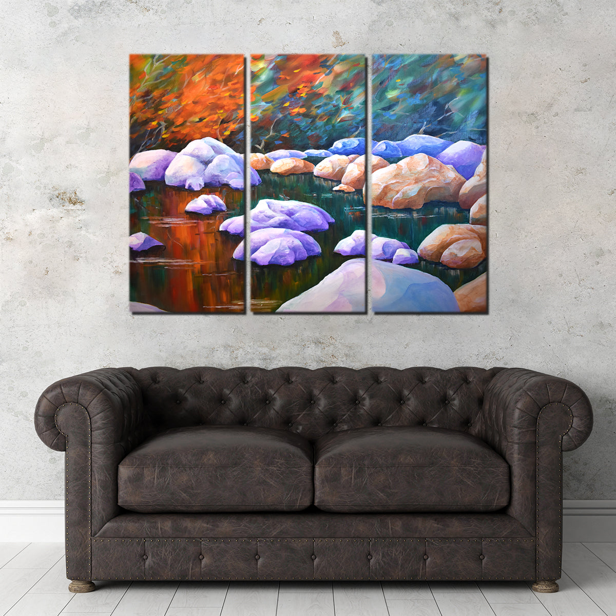 River's Quiet Moment Wall Art