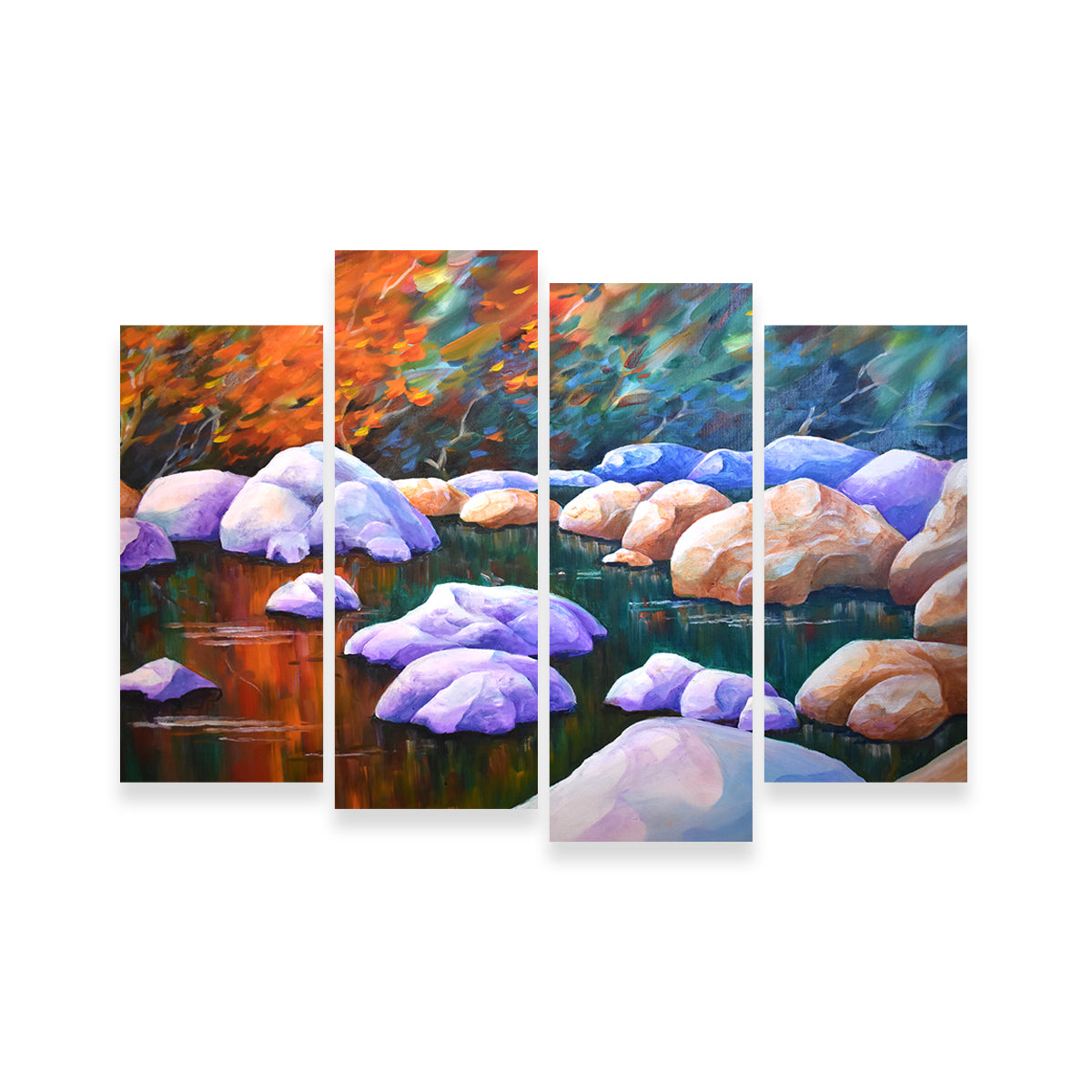 River's Quiet Moment Wall Art