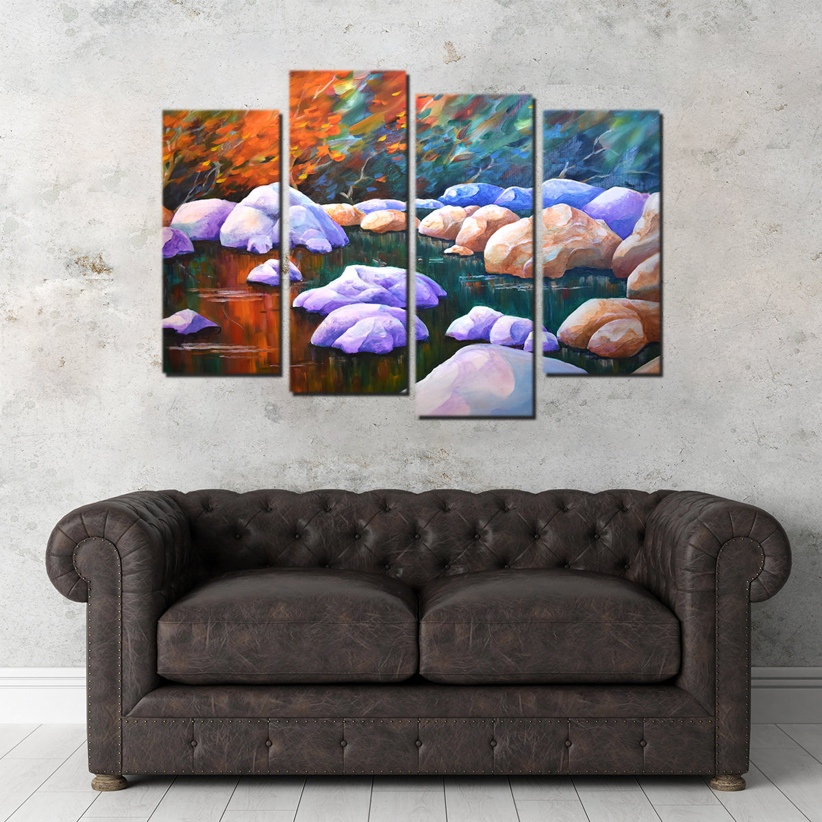 River's Quiet Moment Wall Art