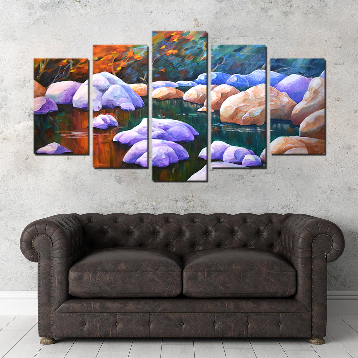 River's Quiet Moment Wall Art