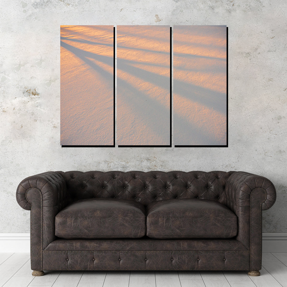 Shadows in the Snow Wall Art