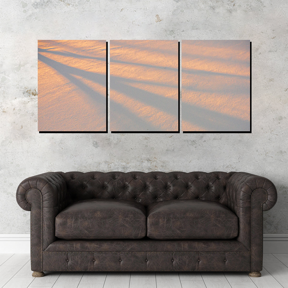 Shadows in the Snow Wall Art