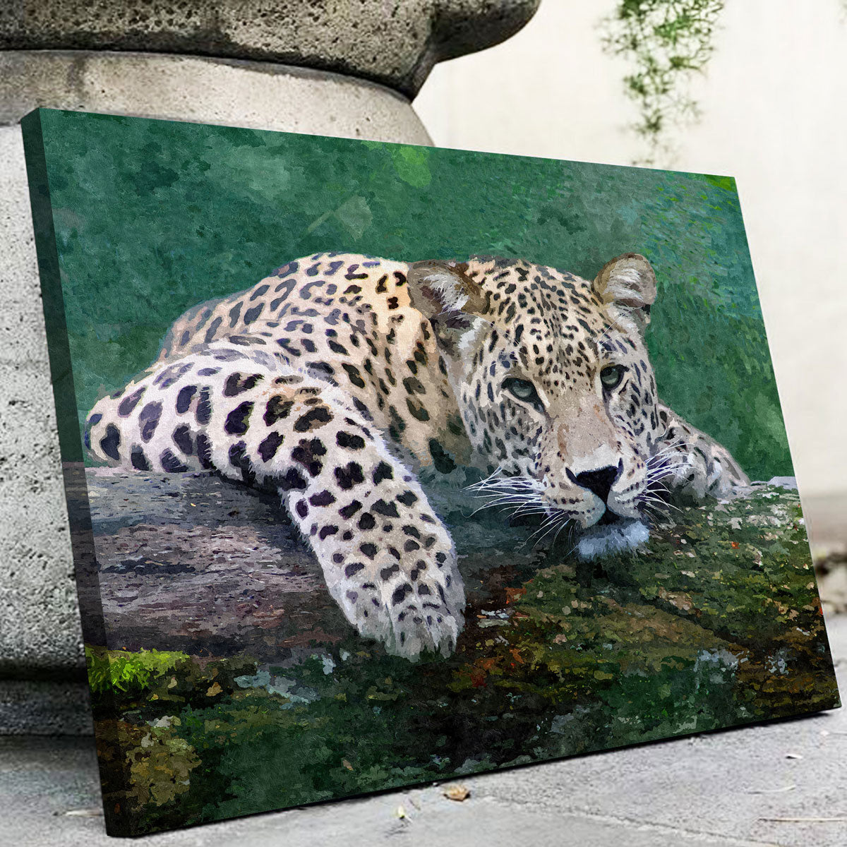 Snow Leopard Wall Art
