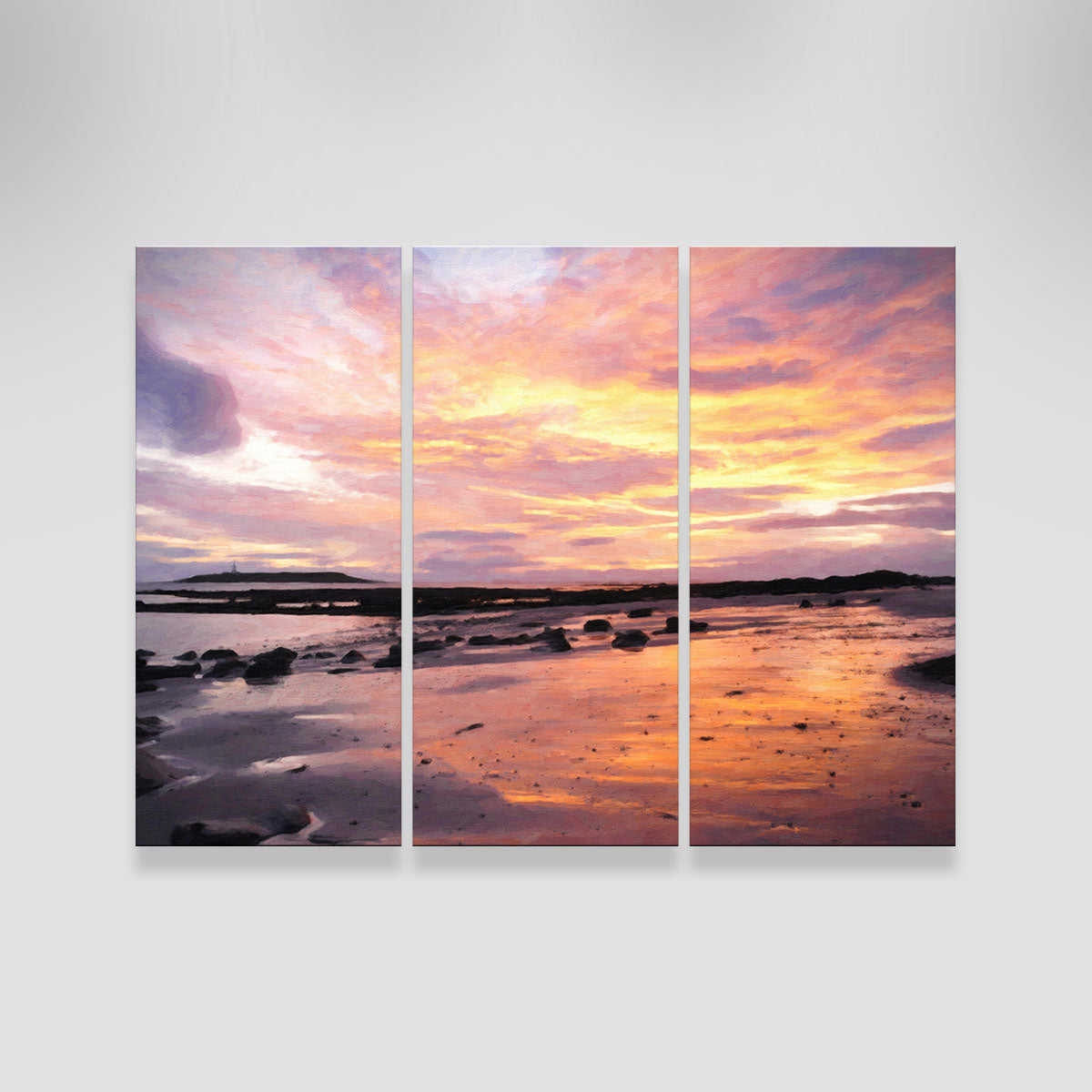Soft Golden Sunrise Wall Art