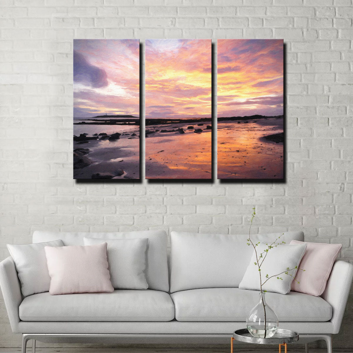 Soft Golden Sunrise Wall Art