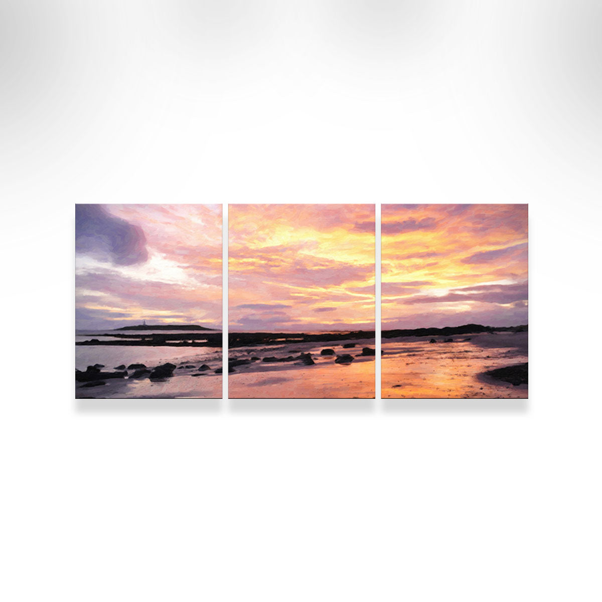 Soft Golden Sunrise Wall Art