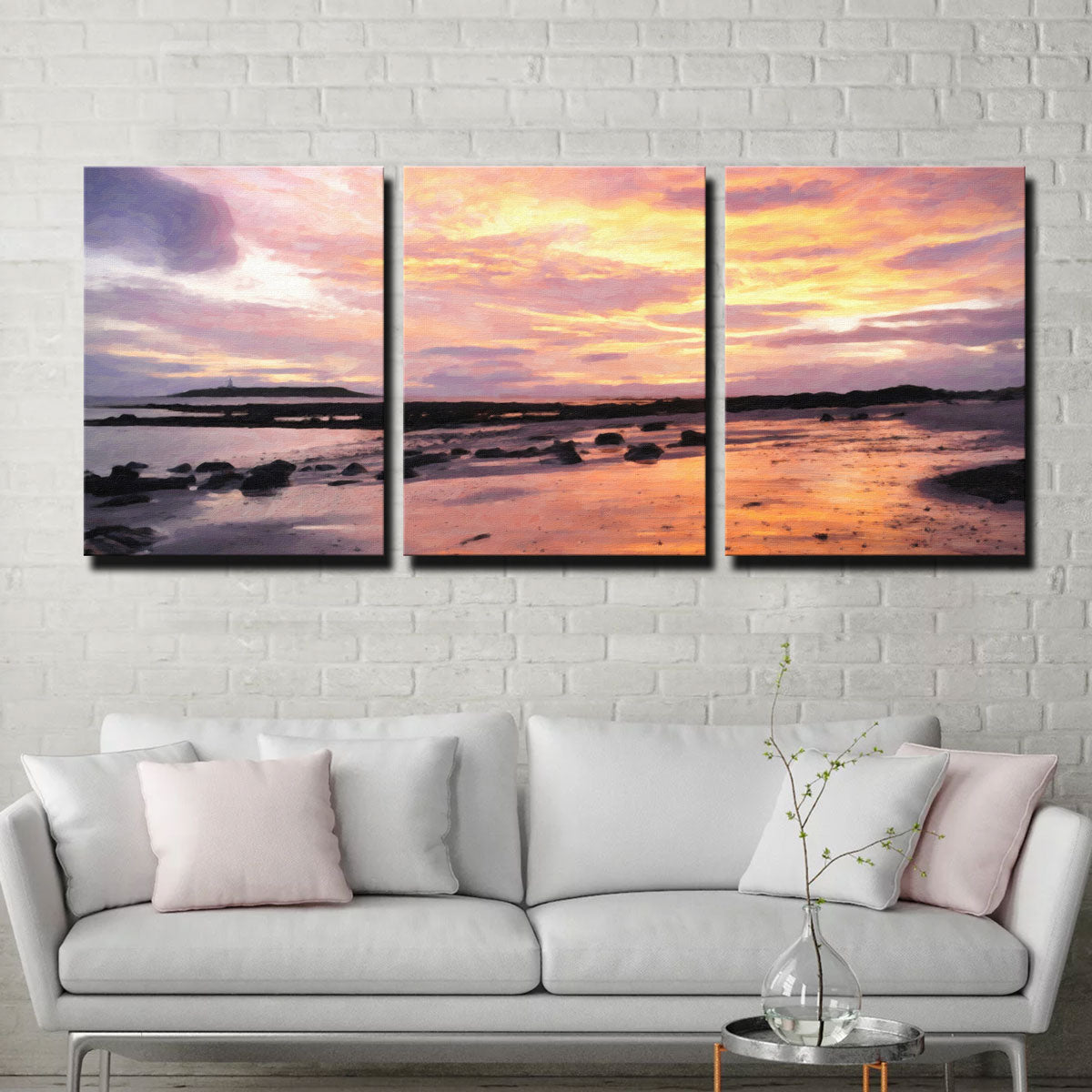 Soft Golden Sunrise Wall Art