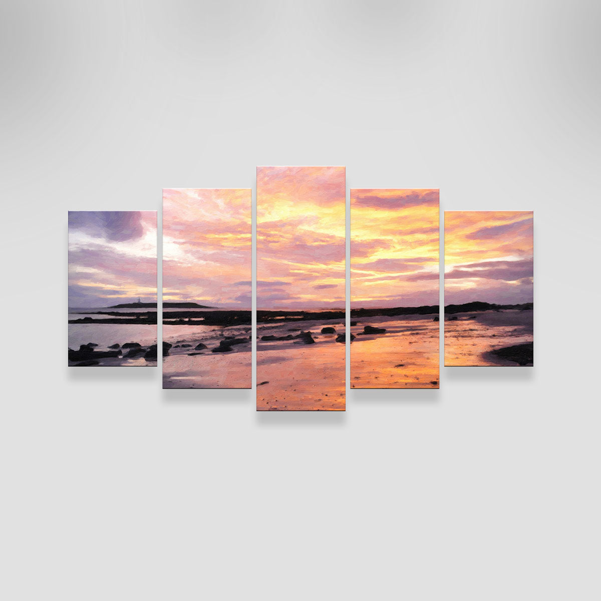 Soft Golden Sunrise Wall Art