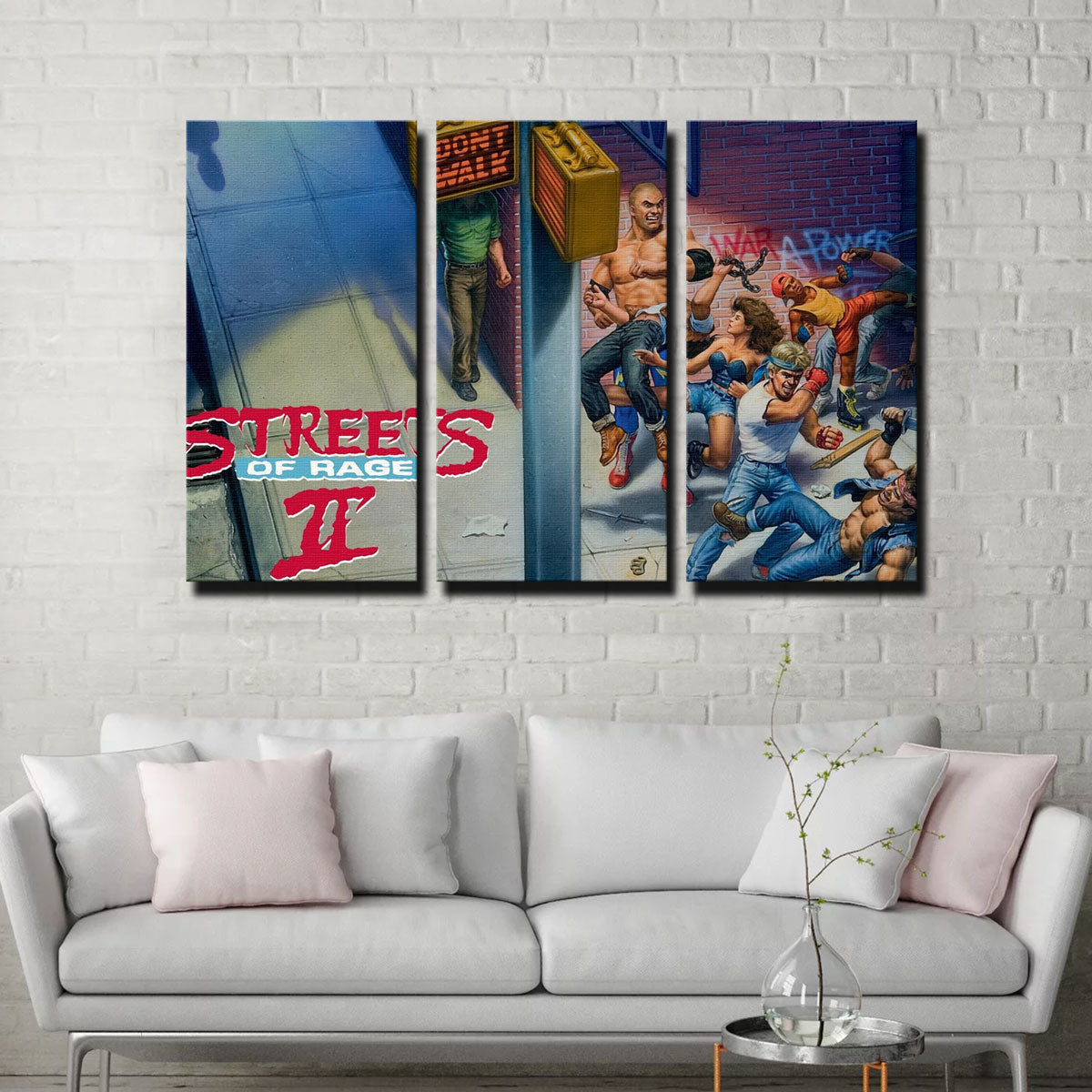 Streets of Rage 2 Canvas Set
