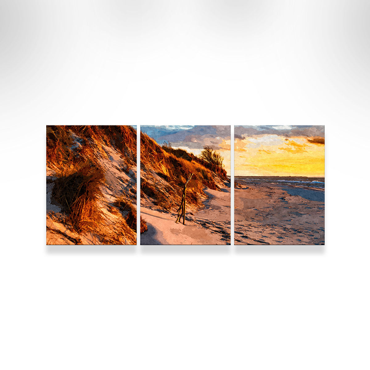 Sunset On The Dunes Wall Art