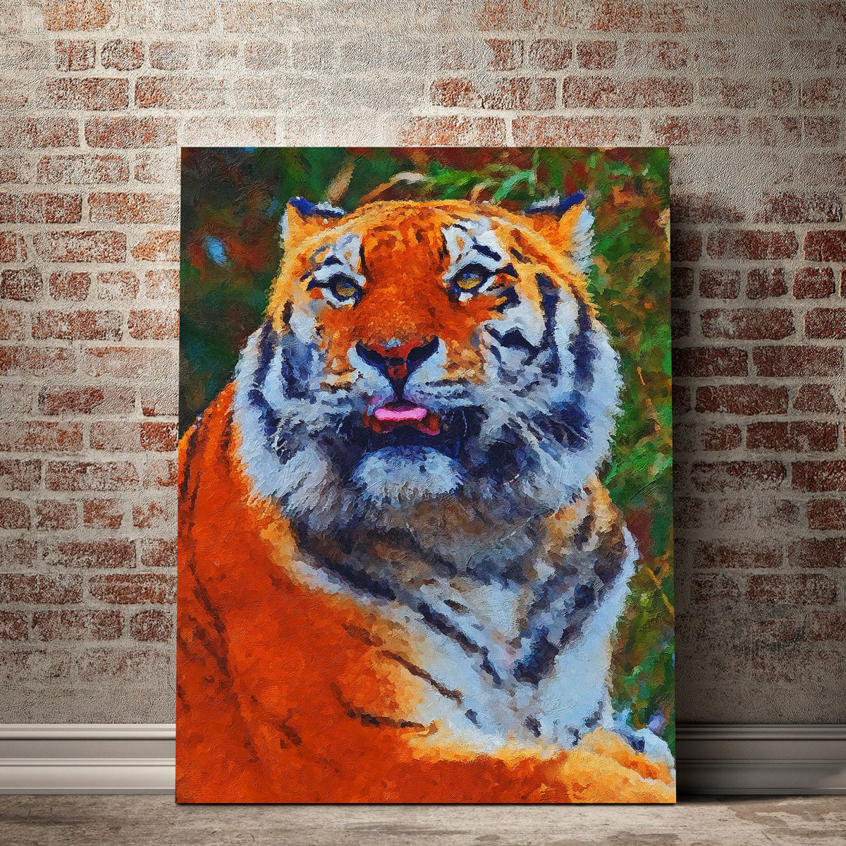Tiger 1 Painting Wall Art