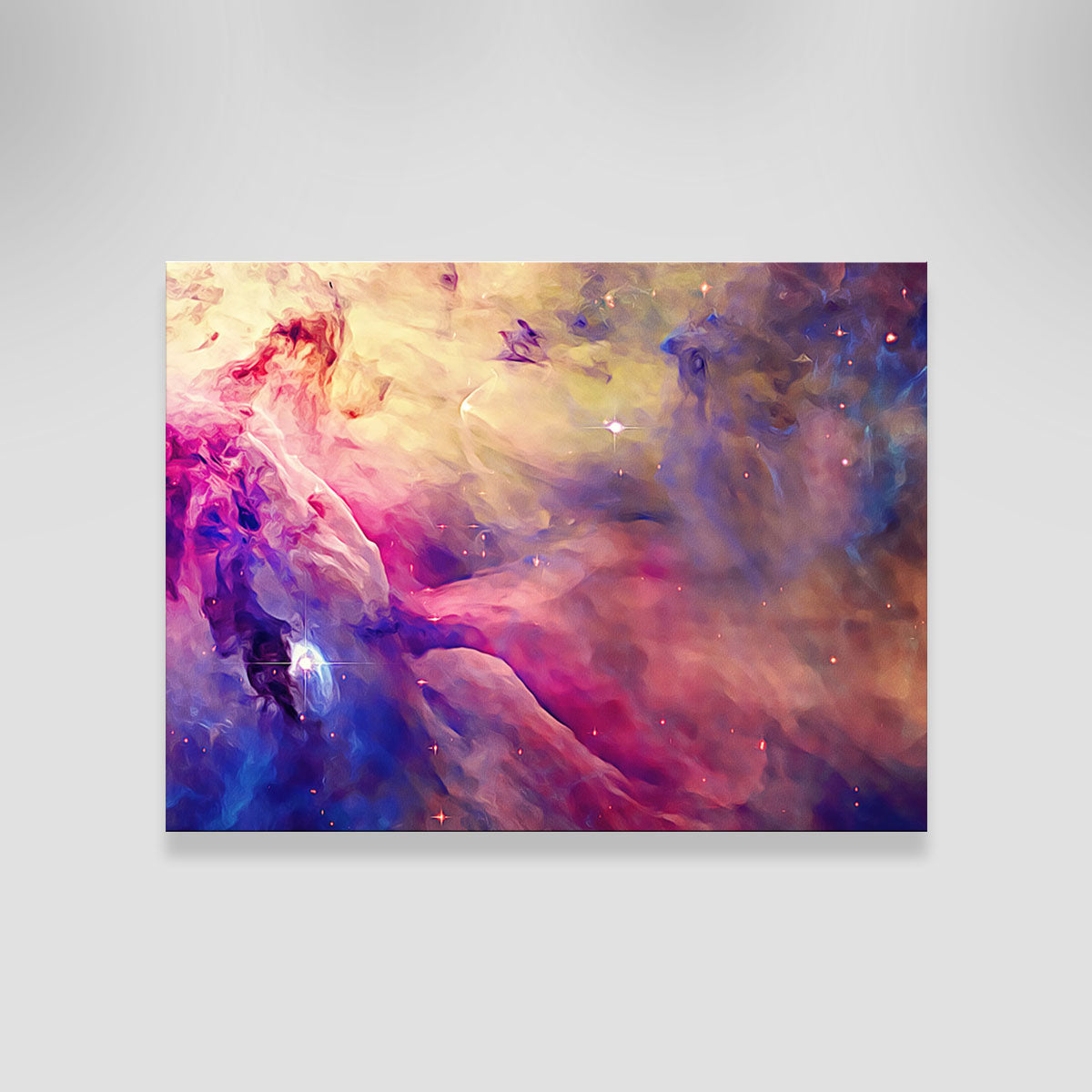 Translucent Cosmic Clouds Wall Art