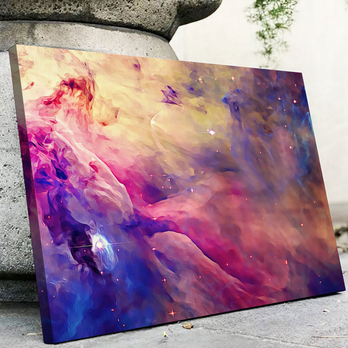 Translucent Cosmic Clouds Wall Art