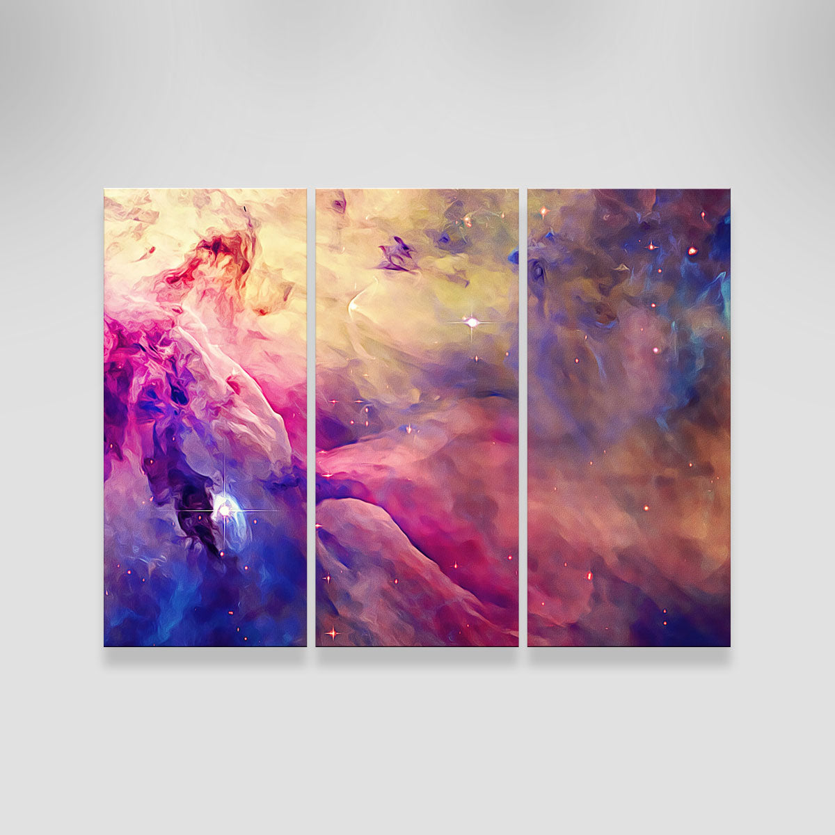 Translucent Cosmic Clouds Wall Art