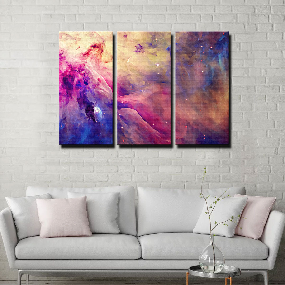 Translucent Cosmic Clouds Wall Art