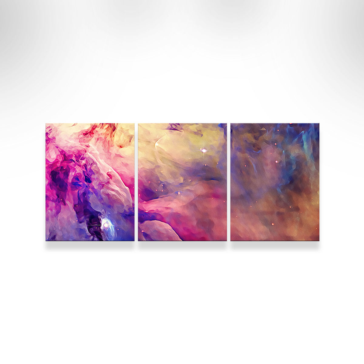 Translucent Cosmic Clouds Wall Art