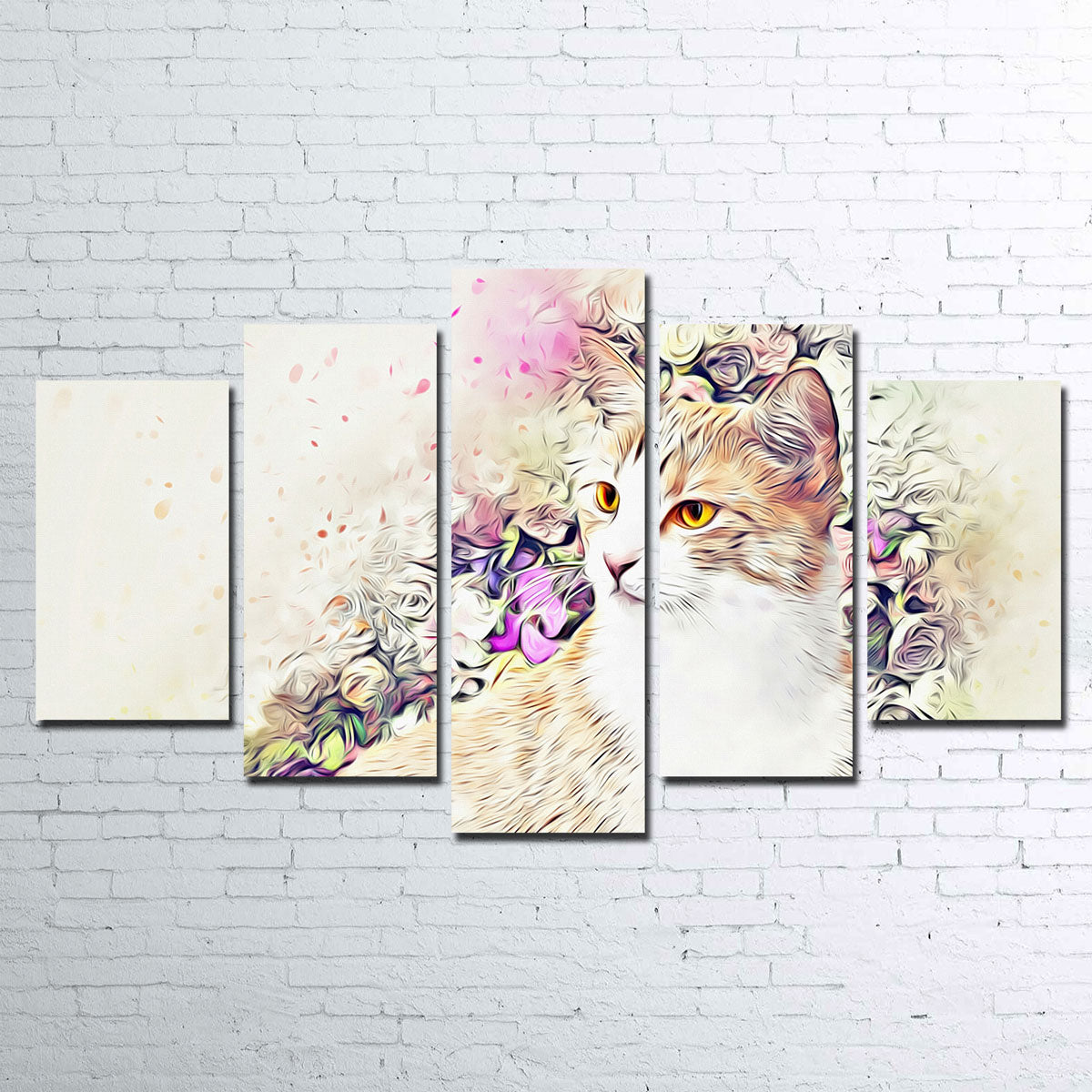 Victorian Cat Wall Art