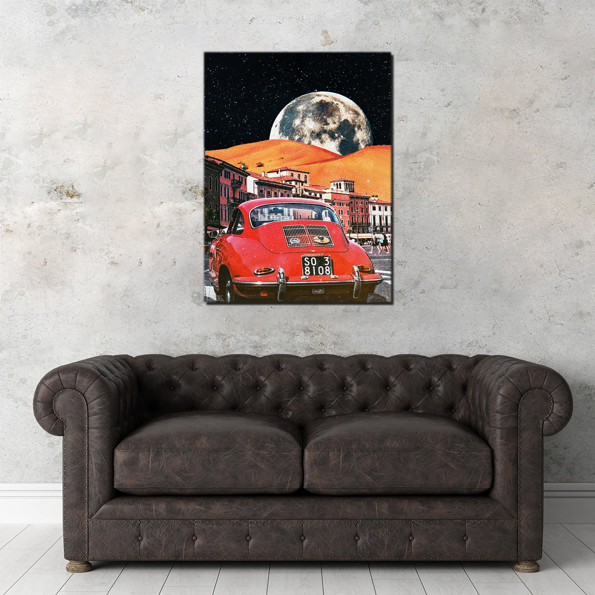 Vintage Car Wall Art