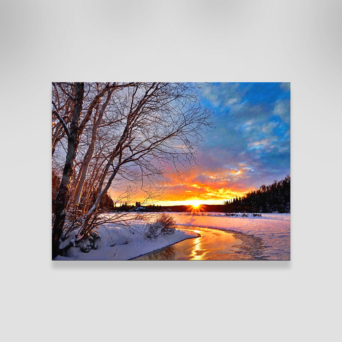 Winter Twilight Wall Art