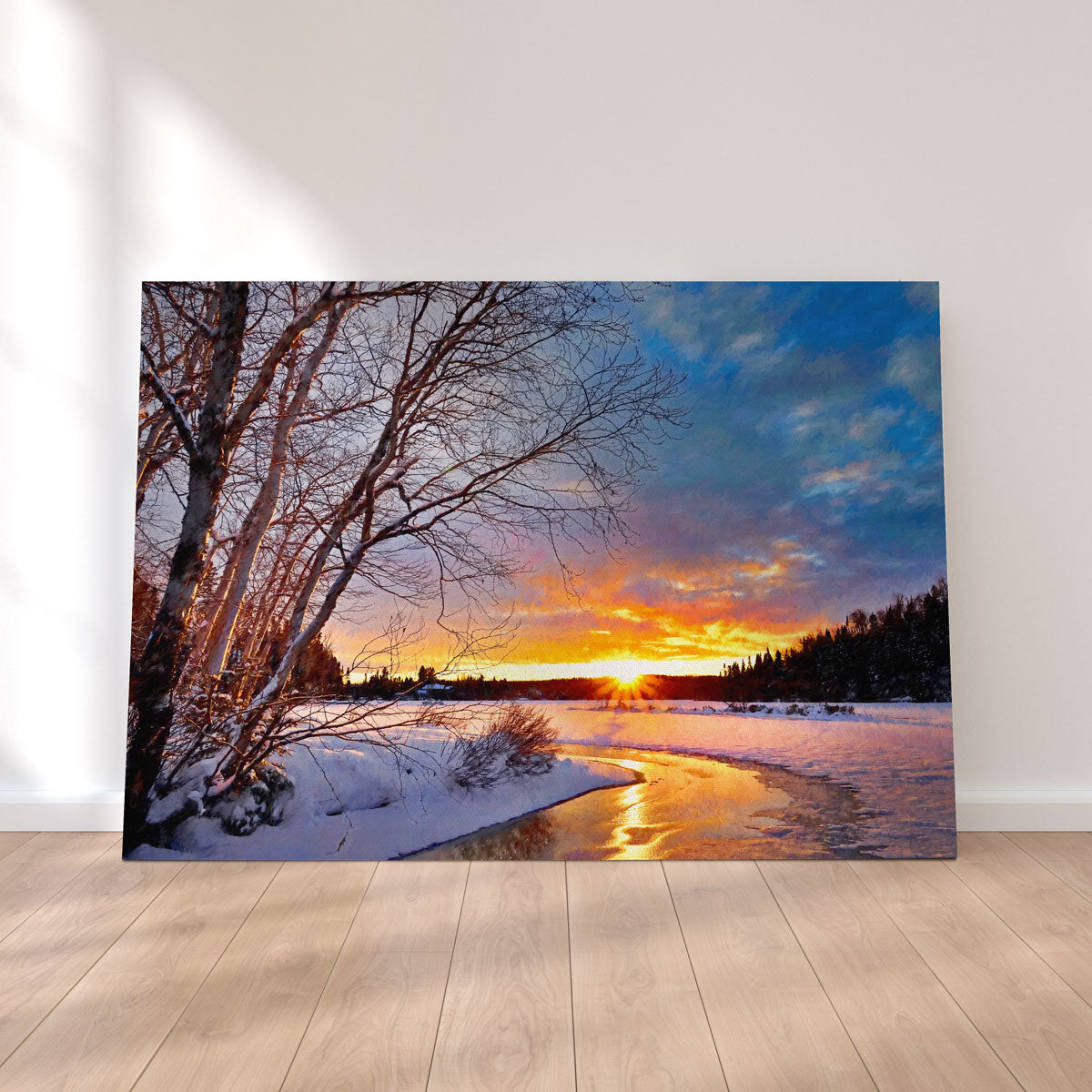 Winter Twilight Wall Art