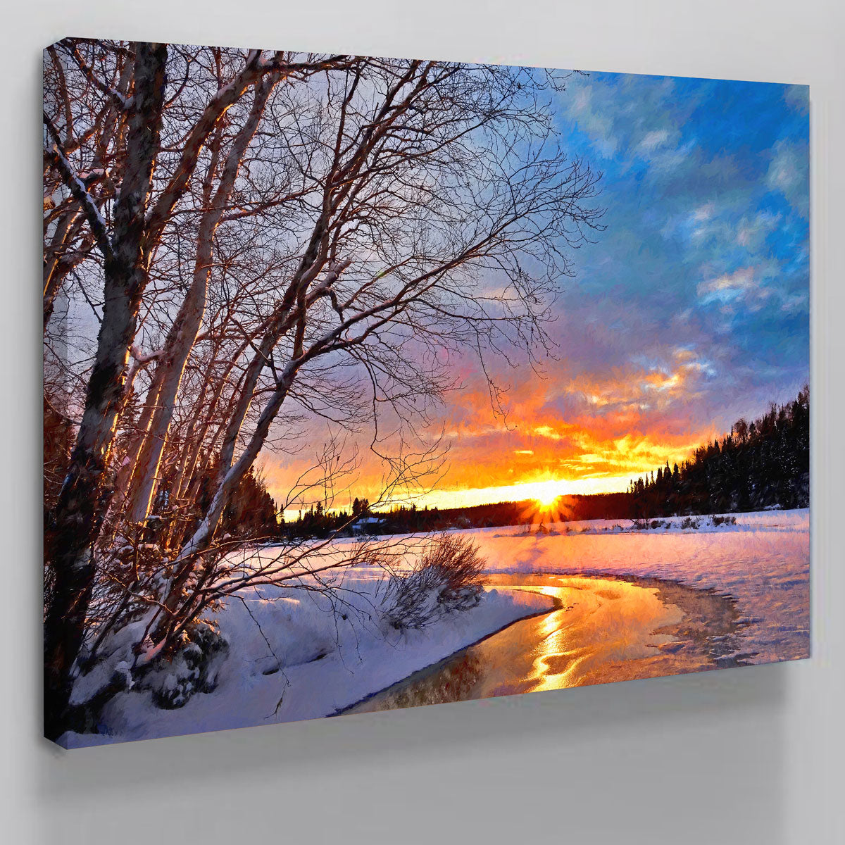 Winter Twilight Wall Art