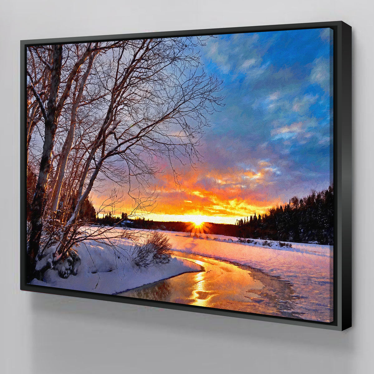 Winter Twilight Wall Art