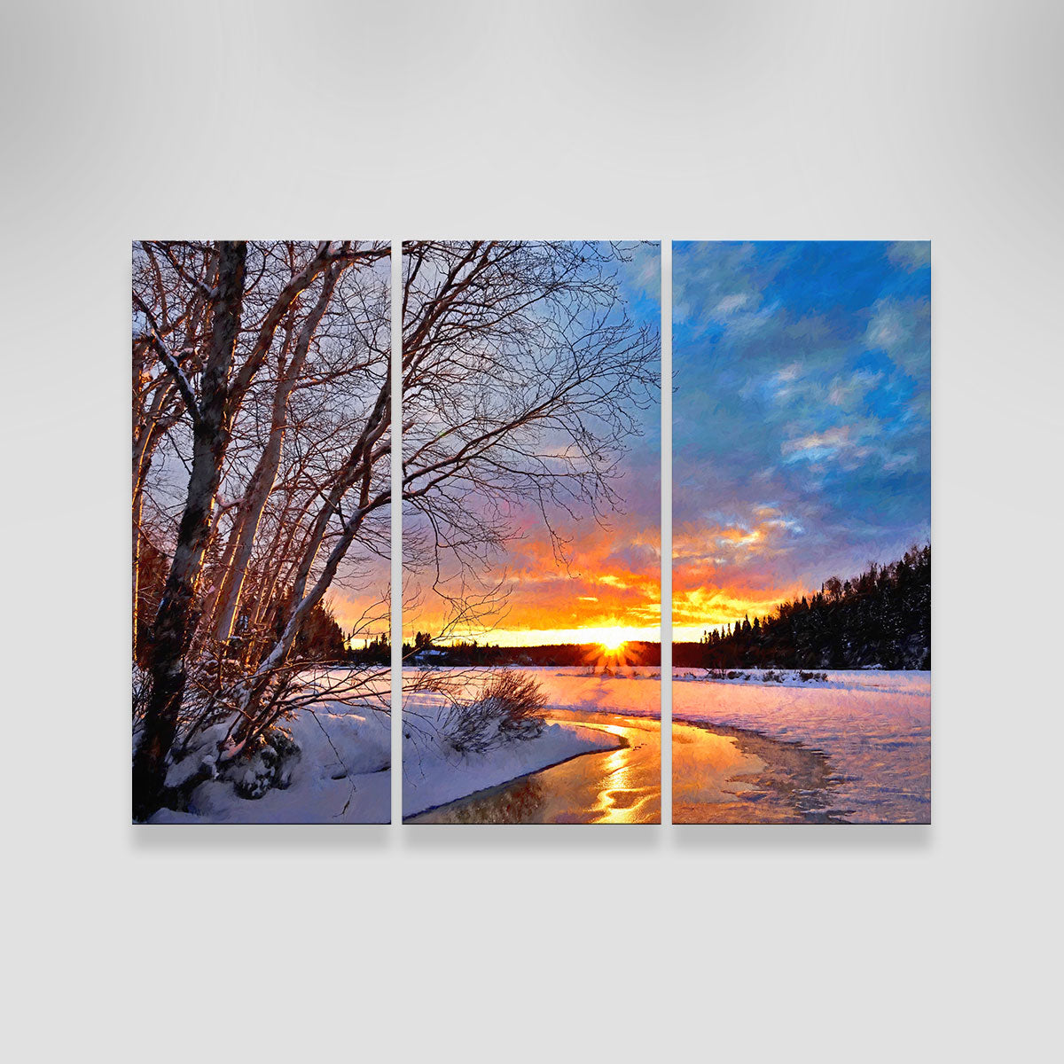 Winter Twilight Wall Art