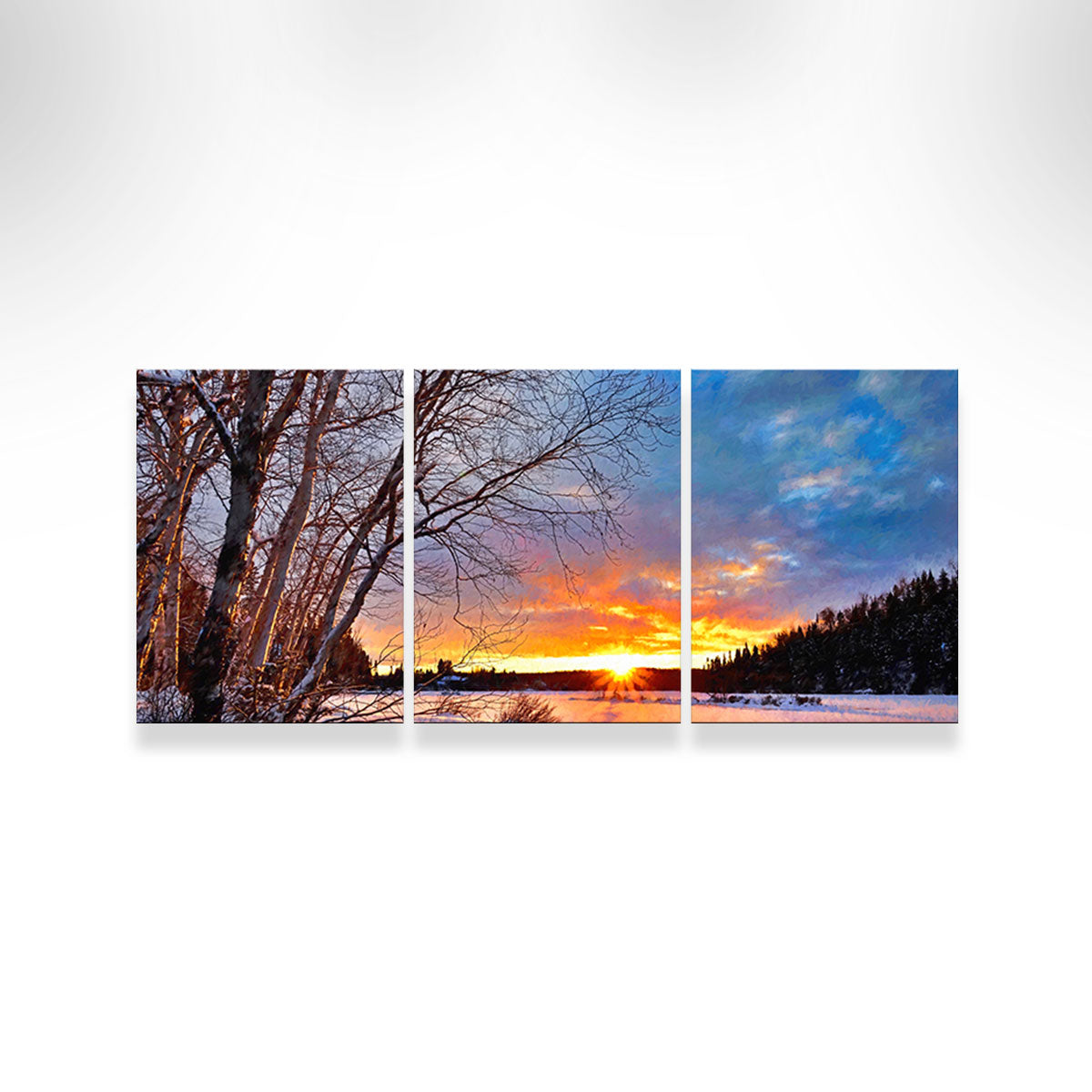Winter Twilight Wall Art