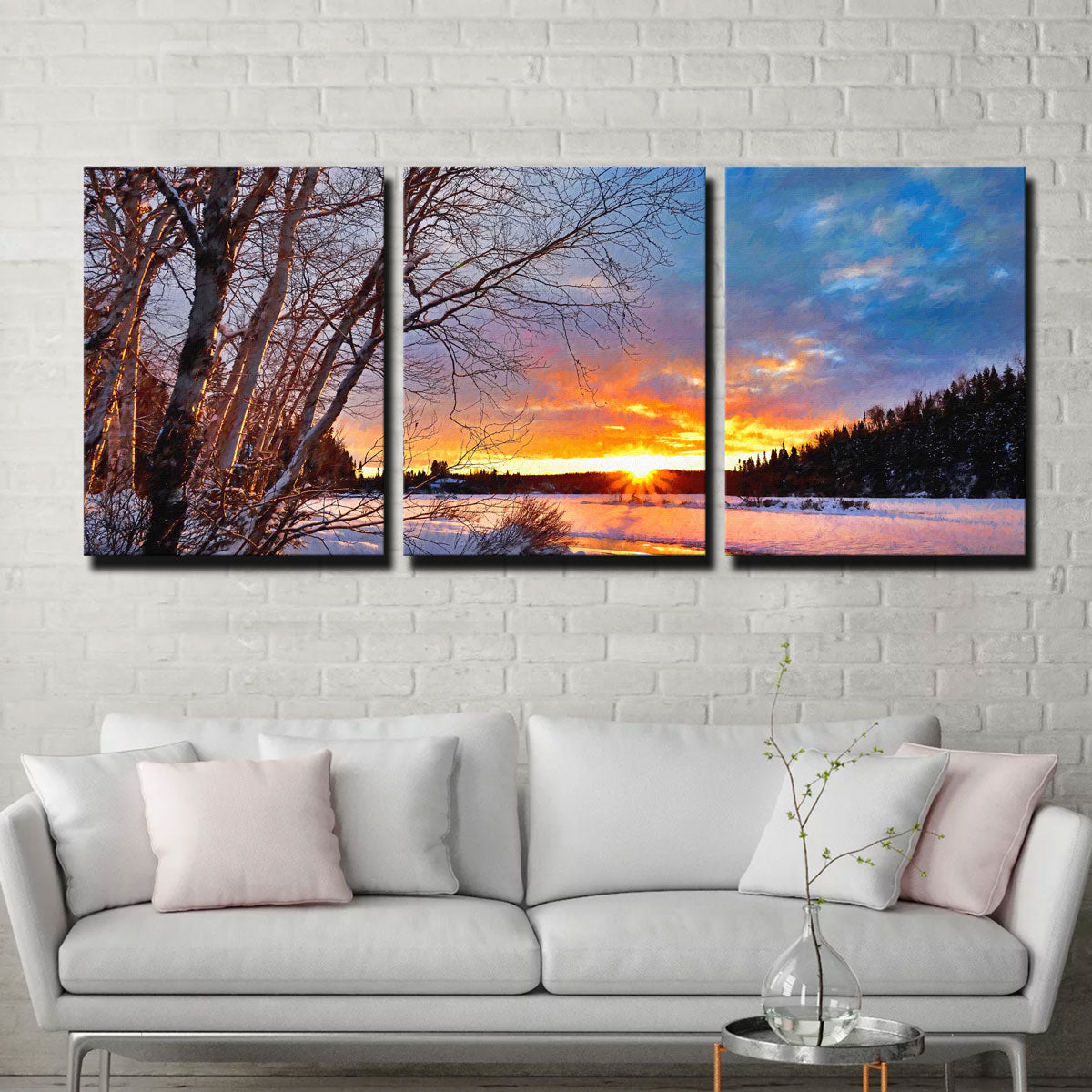 Winter Twilight Wall Art