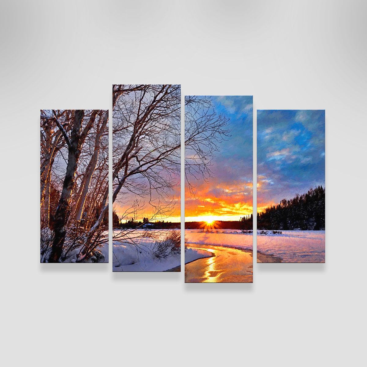 Winter Twilight Wall Art