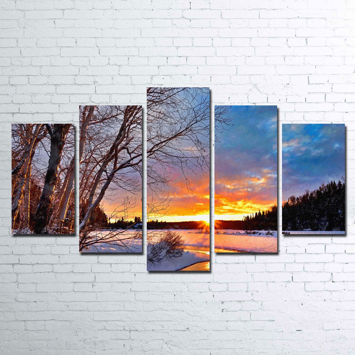 Winter Twilight Wall Art