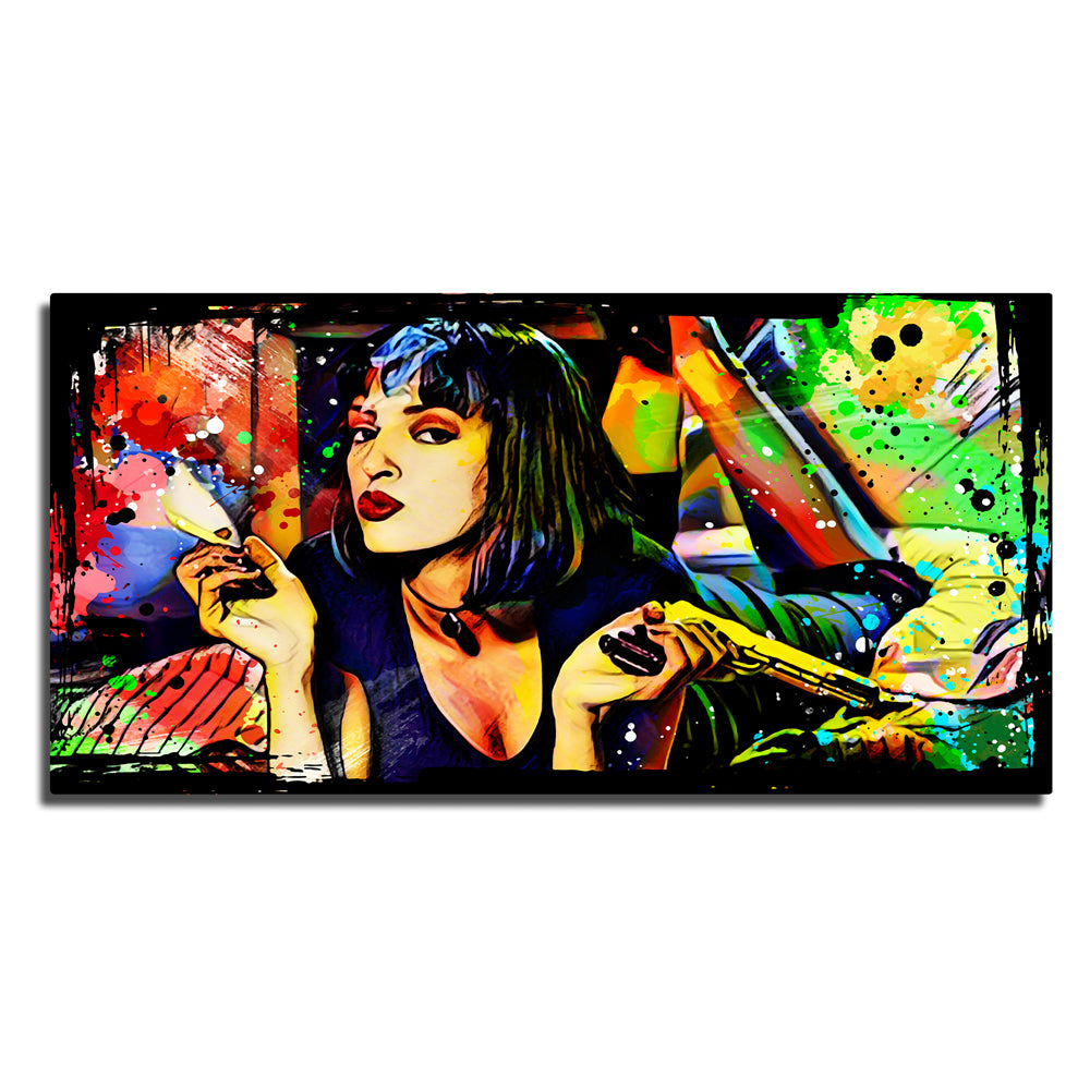Abstract Pulp Fiction Panoramic