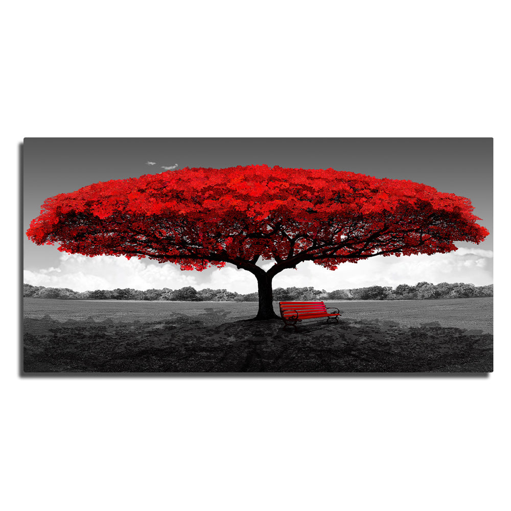 Red Tree Panoramic