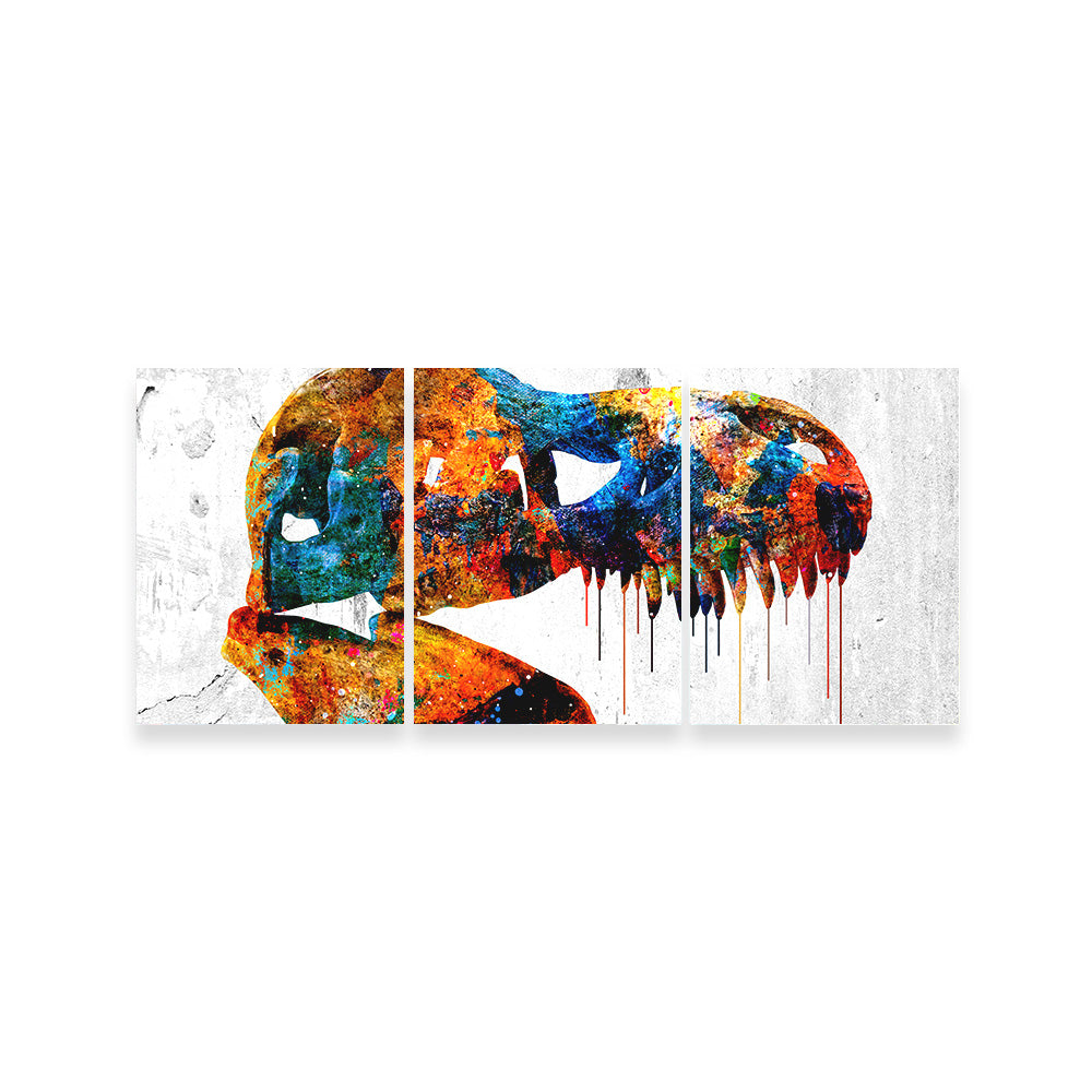 T-Rex Skull Wall Art